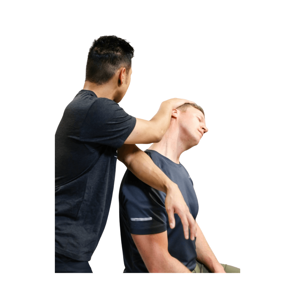 Assisted stretching session